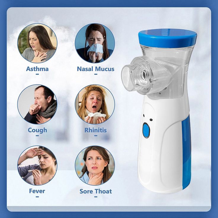 NanoMist™ Steamer & Portable Nebulizer for Kids and Adults