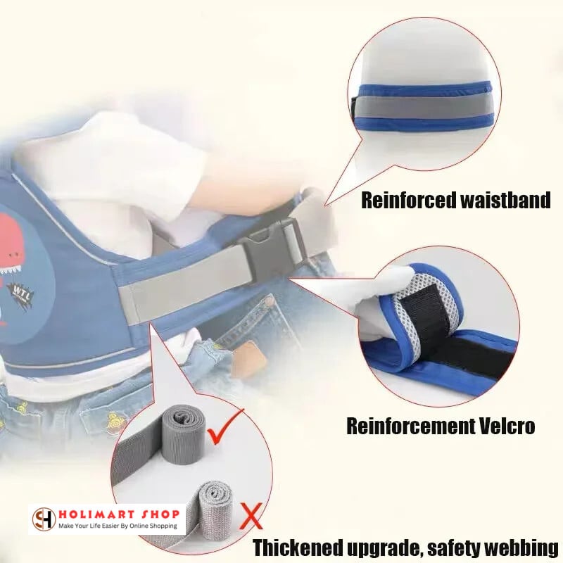 KiddoRide Safety Strap For 2 Wheeler