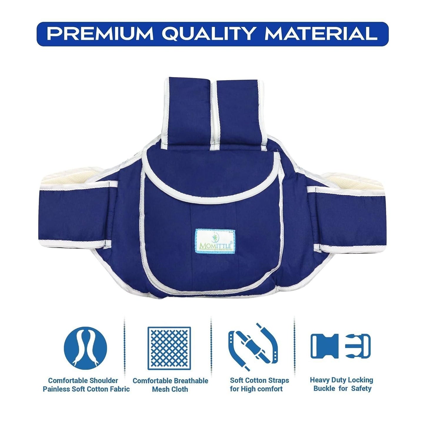 KiddoRide Safety Strap For 2 Wheeler
