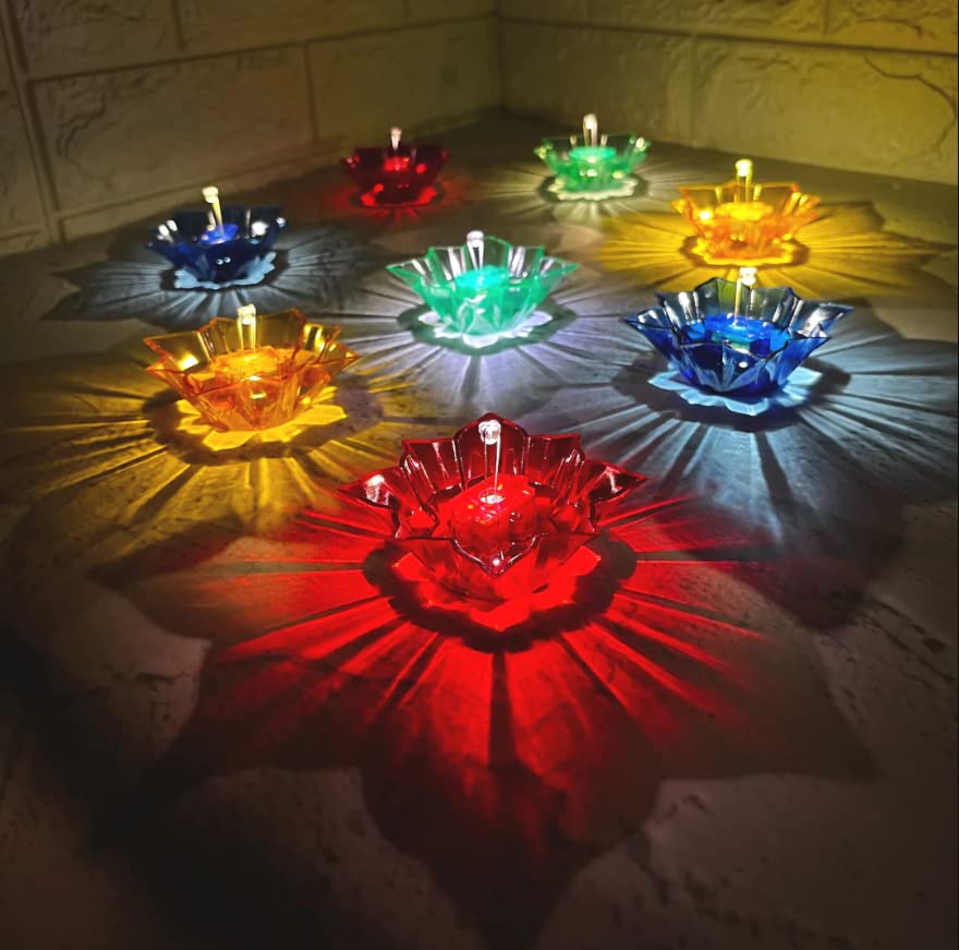 AquaGlow Diwali Diyas (Pack Of 24)