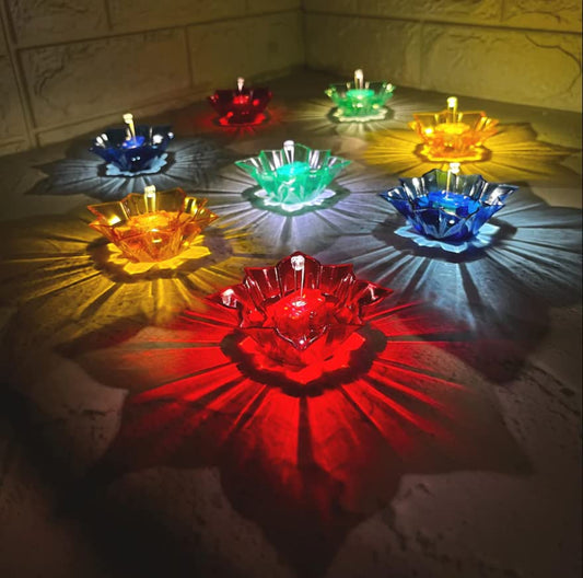 AquaGlow Diwali Diyas (Pack Of 24)