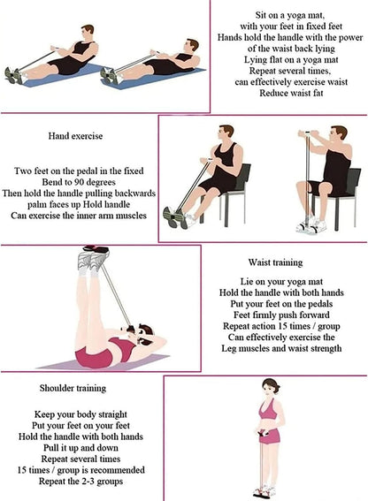 Flexen™ Yoga Pedal Puller & Resistance Trainer