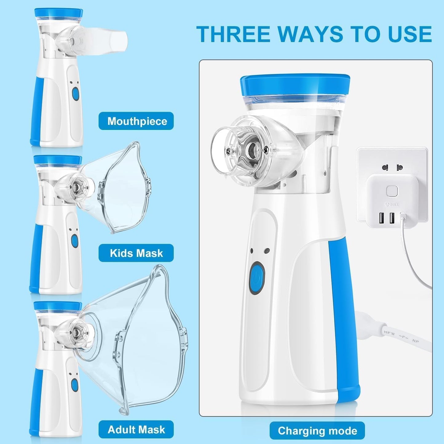 NanoMist™ Steamer & Portable Nebulizer for Kids and Adults