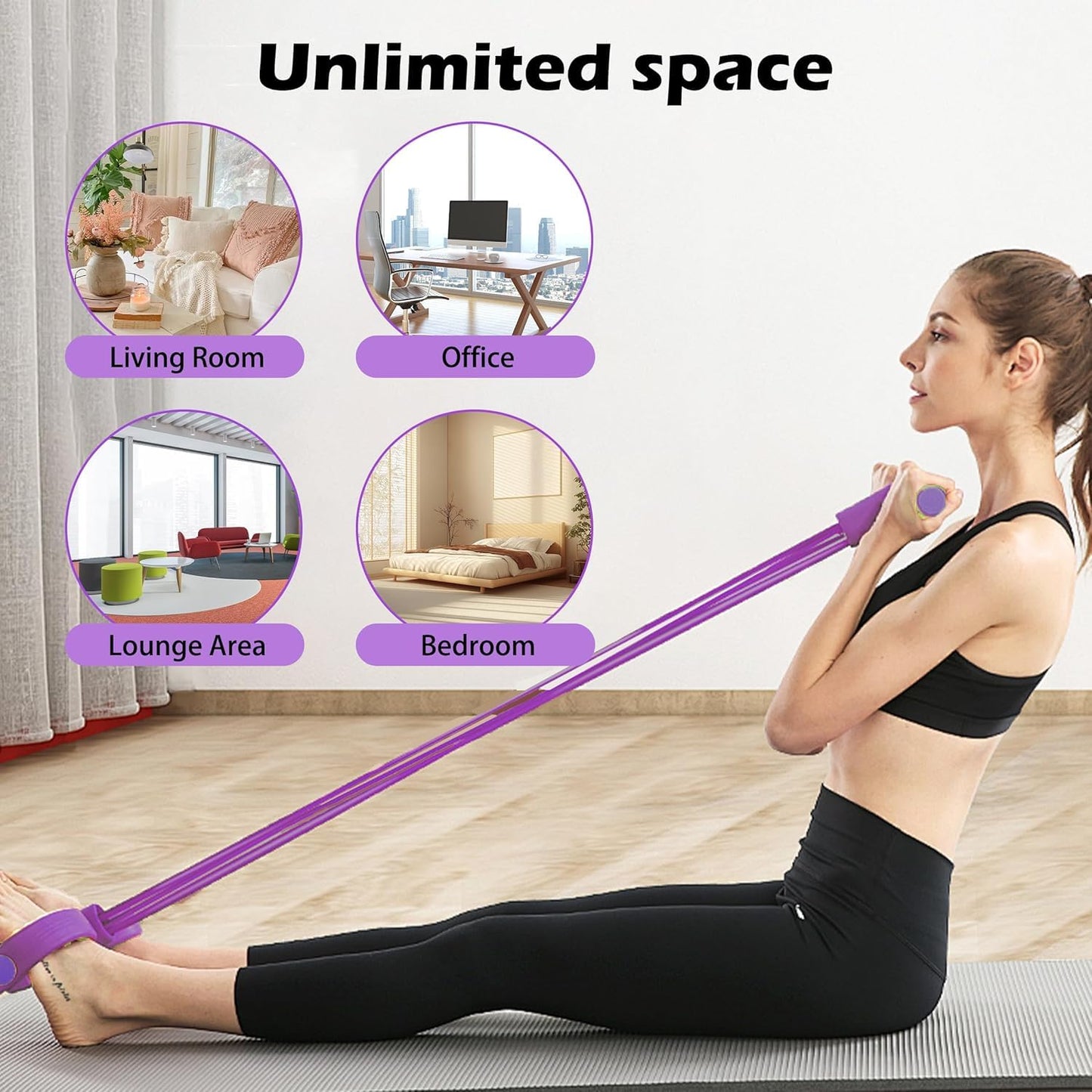 Flexen™ Yoga Pedal Puller & Resistance Trainer