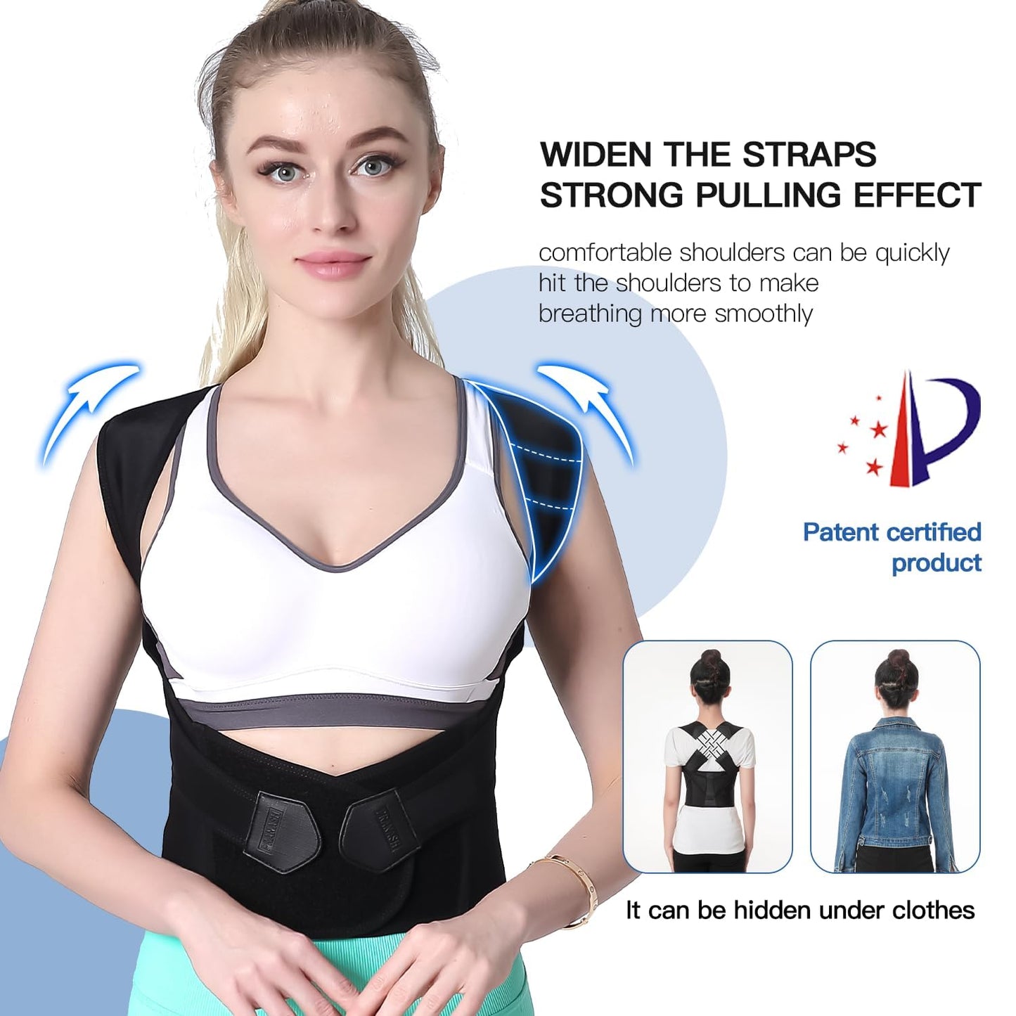 StraightUp™ Posture Support Unisex Belt