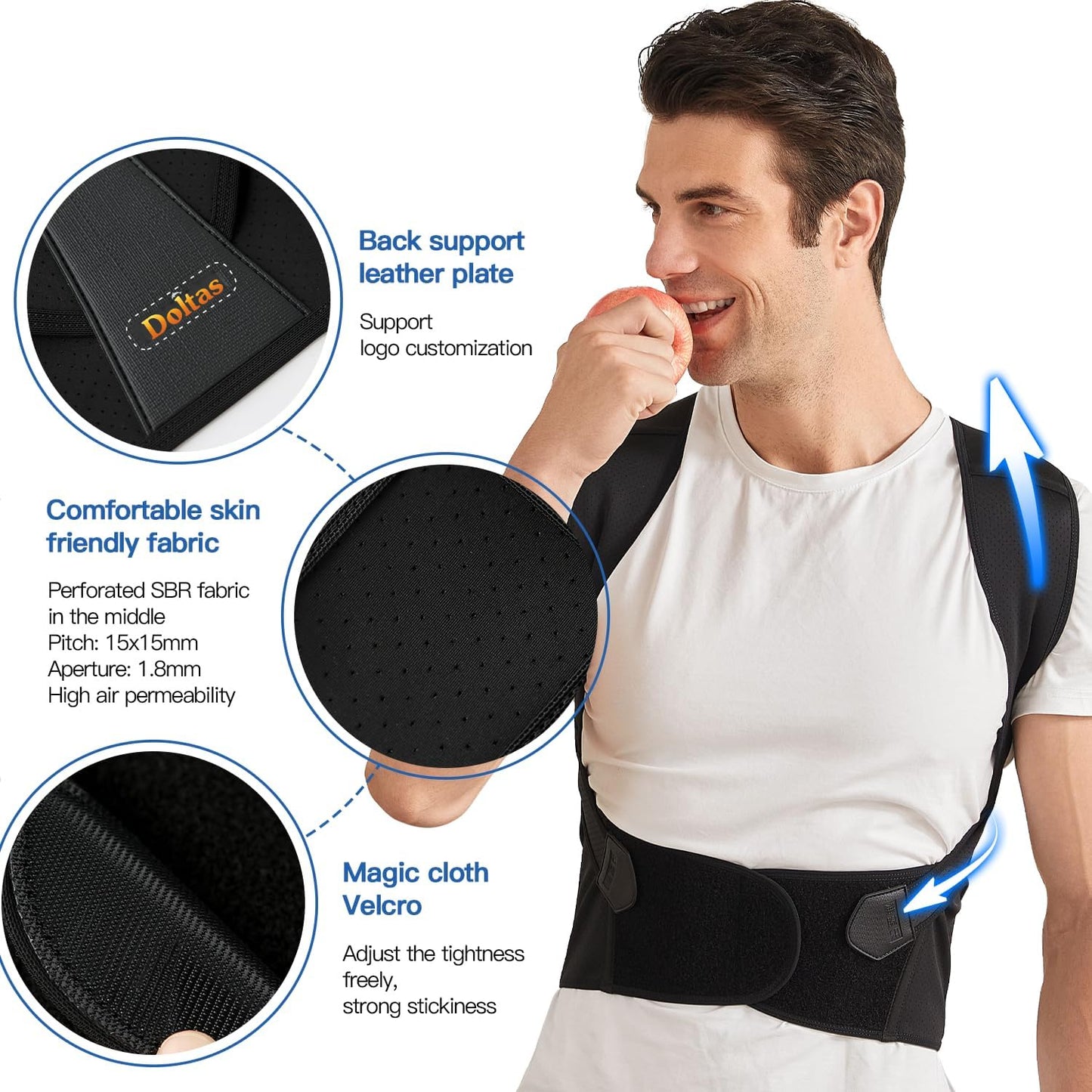StraightUp™ Posture Support Unisex Belt