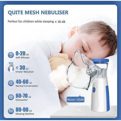 NanoMist™ Steamer & Portable Nebulizer for Kids and Adults